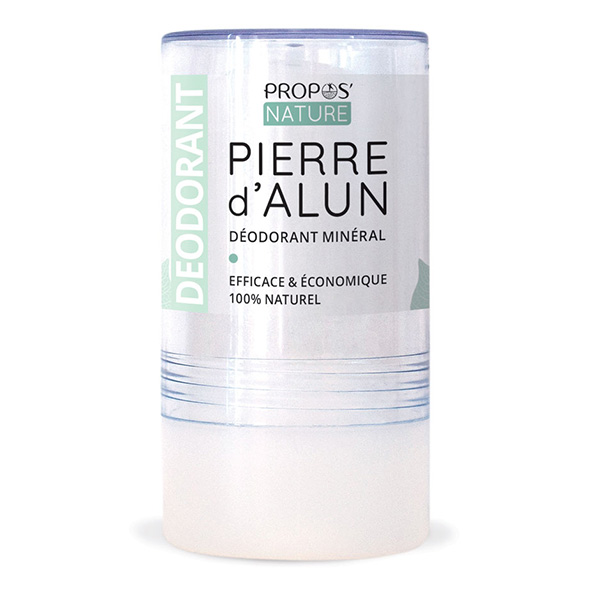 - Stick déodorant Pierre d'alun 100% naturelle - 115g