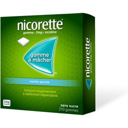 Nicorette® menthe glaciale s/s 2 mg