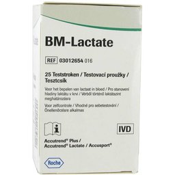 Roche BM Lactate Bandelettes réactives