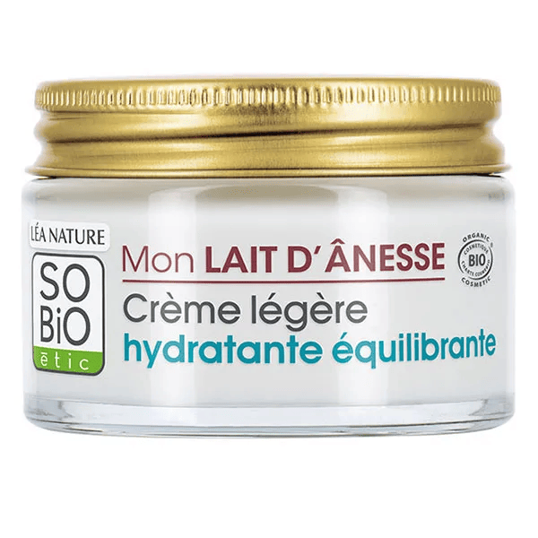 Crème légère hydratante équilibrante bio 50ml