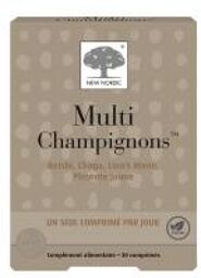 Multi Champignons 30 Comprimés - Boîte 30 comprimés