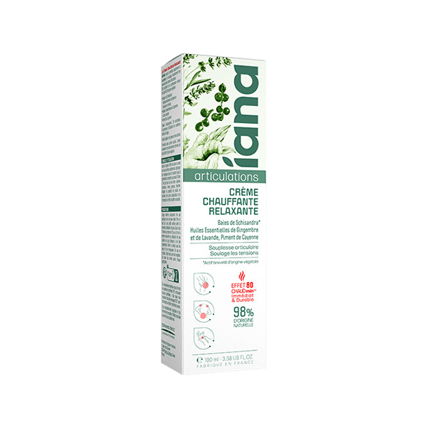 Crème Chauffante Relaxante 100ml