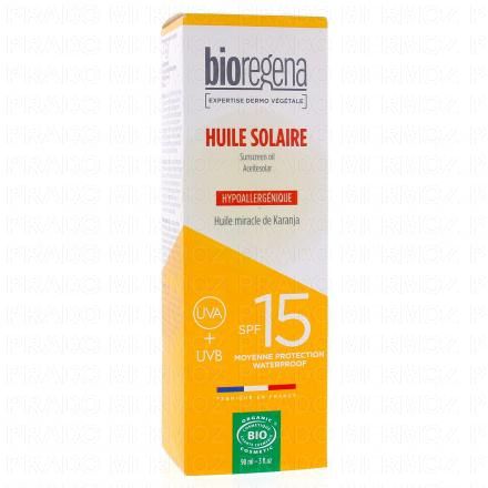 Solaire - huile SPF15 bio tube 90 ml