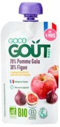 Purée de Fruits Pomme Figue bio pour Bébé dès 4 Mois - 120g - Gourde 120 g