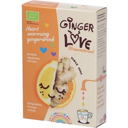 GingerLove Unsweetened Gingembre - Orange - Citron