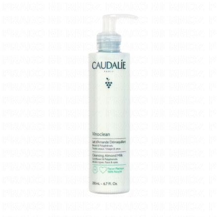 Vinoclean lait d'amande démaquillant flacon 200ml