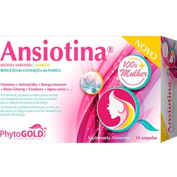 Ansiotina 100% Mulher 30 Ampolas