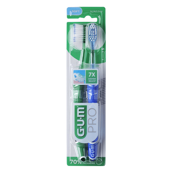 Brosse à Dents Technique Pro Souple Lot de 2