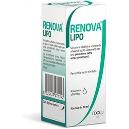 Renova Lipo Collyre Acide Hyaluronique 0.4% 10ml