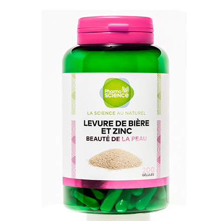 Beauté - Levure de Bière et Zinc 200 gélules