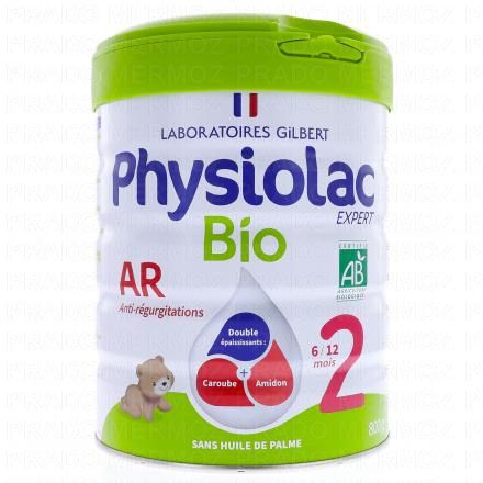 AR Bio Lait de suite 2eme âge 800g