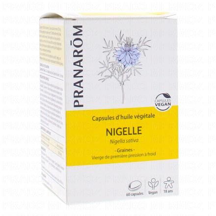 Capsules d'Huile végétale de Nigelle 60 capsules