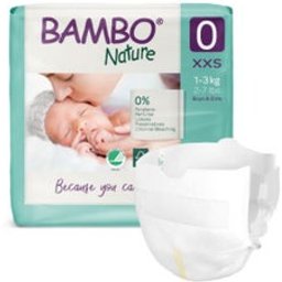 Nature Fraldas Prematuro T0 1-3Kg 24 Unidades
