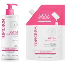 Ultra Hydratant Lait Corps 500ml + Eco Recharge 500ml