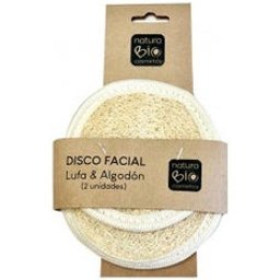 Disque Visage Luffa et Coton 2 Unités