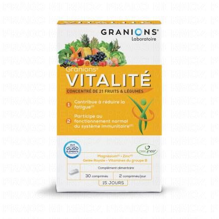 Vitalité boîte de 30 comprimés