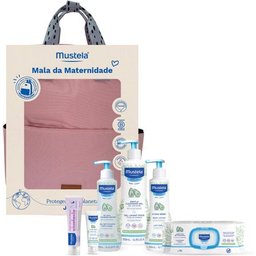 Mala da Maternidade Rosa + 6 Produtos