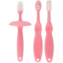Brosse à dents rose Kiokids