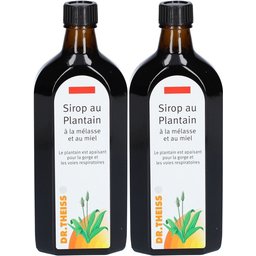 Sirop au Plantain à la mélasse et au miel