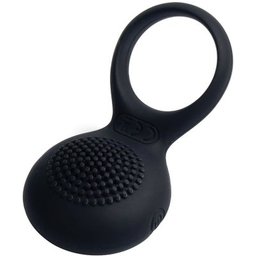 Tyler anneau vibrant noir rechargeable 1pc