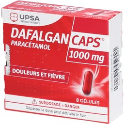 Dafalgan Caps 1000mg - Gélules