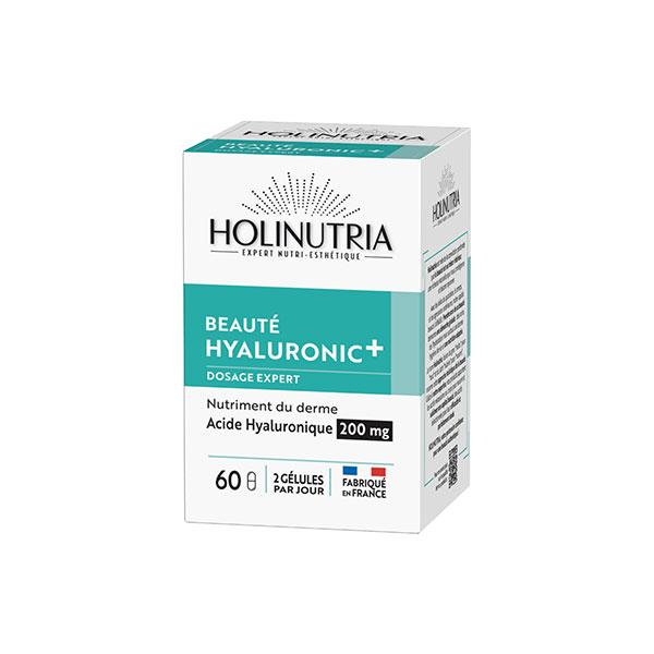 Acide hyaluronique pur, constituant de la peau, 60 gélules végétales