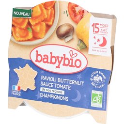 Babybio Ravioli Butternut Sauce Tomate Champignons