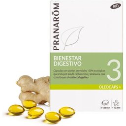 Pranarôm Oleocaps+ Confort Digestif 30cap