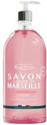 Savon Liquide Marseille Rose Ancienne 1 Litre - Flacon-Pompe 1 L