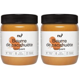 Beurre de cacahuète crunchy