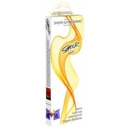 Sheer® Dams Digues Dentaires Saveur Myrtille 4 Unités