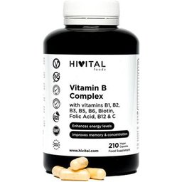 Complexe vitaminique B vital 210 gélules végétaliennes