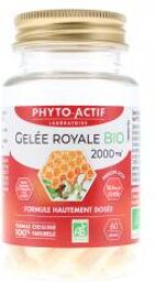 Gelée Royale 2000 mg Bio 60 Gélules - Pot 60 gélules