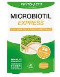 Microbiotil Express Équilibre de la Flore Intestinale 45 Gélules - Boîte 45 Gélules