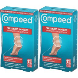 Compeed® - Pansements Ampoules Moyen Format Economique x12