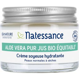 Natessance Crème Soyeuse Hydratante Aloe Vera