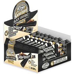 Regaliz Gourmet Negro sin Gluten Vegano 32uds