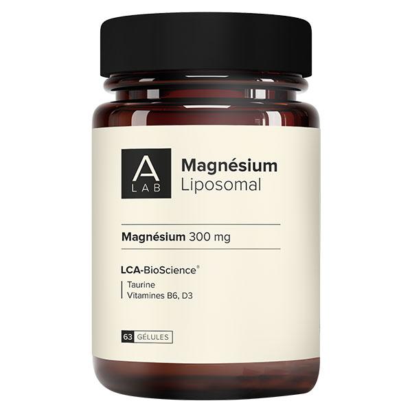 Magnésium Liposomal 300 mg - Stress, Fatigue, Troubles du Sommeil - 63 gélules