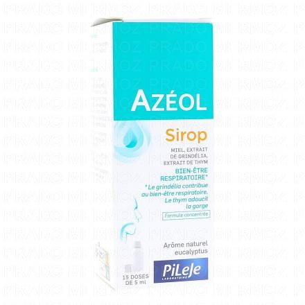 Azeol Sirop Bien-être respiratoire 15 doses de 5ml