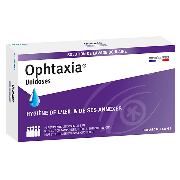 Ophtaxia Solution pour Lavage Oculaire 10 unidoses