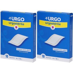 Urgostérile Pansement adhésif stérile 10 cm x 8 cm