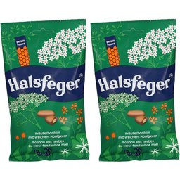 Halsfeger® Bonbon aux herbes avec cœur de miel doux
