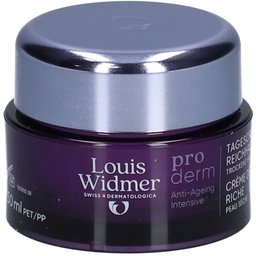 Louis Widmer Proderm Anti-Ageing Intensive Crème de Jour Uv30 Texture Riche Légèrement Parfumée