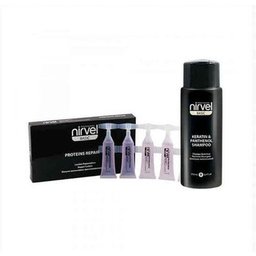 Nirvel Basic Pack Shampooing Kératine & Panthénol 250ml + Ampoules