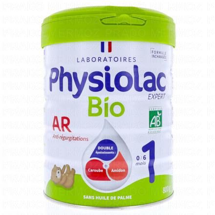 AR Bio Lait Infantile 1er âge 800g