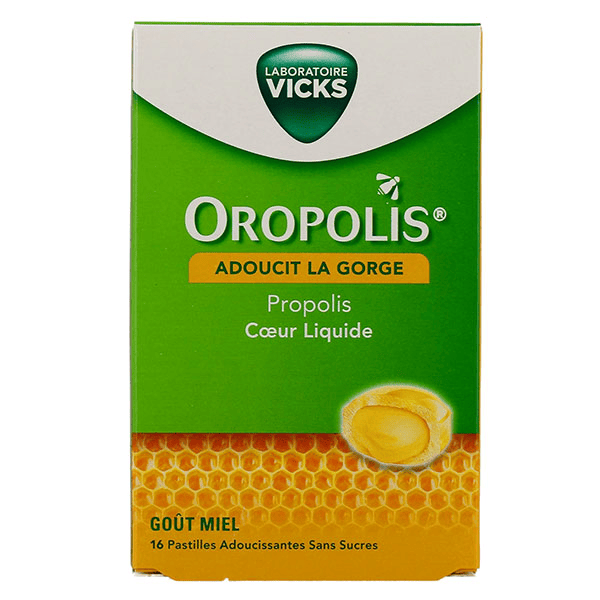 Coeur Liquide sans sucres 16 pastilles