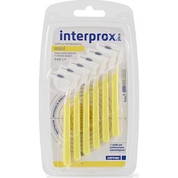 Dentaid Plus Mini Brossettes Interdentaires 1,4mm Jaune 6 brossettes