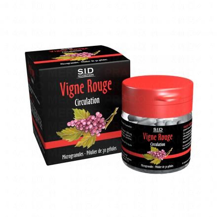 SID NUTRITION Phytoclassics Vigne rouge boîte de 30 gélules
