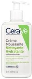 Crème Moussante Nettoyante Hydratante Visage Peaux Normales à Sèches 236 ml - Flacon-Pompe 236 ml
