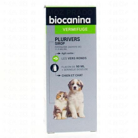 Vermifuge - Plurivers sirop flacon 90ml